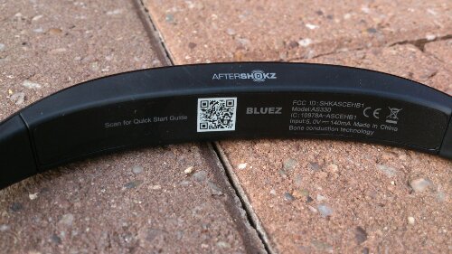 Review   AfterShokz Bluez bluetooth headphones