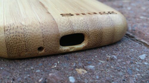 Review   The Snugg real bamboo wooden case