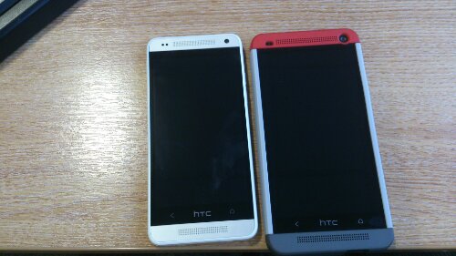 HTC One mini comparison photos