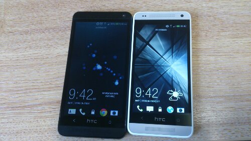 HTC One mini comparison photos