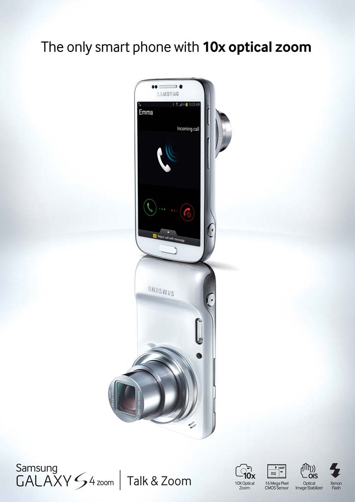The Samsung Galaxy S4 Zoom is now available in the UK