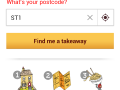 Order from local restaurants online with JUST EAT mobile app