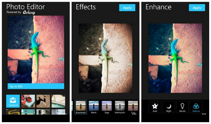 Photo Editor by Aviary is now available for Windows Phone 8