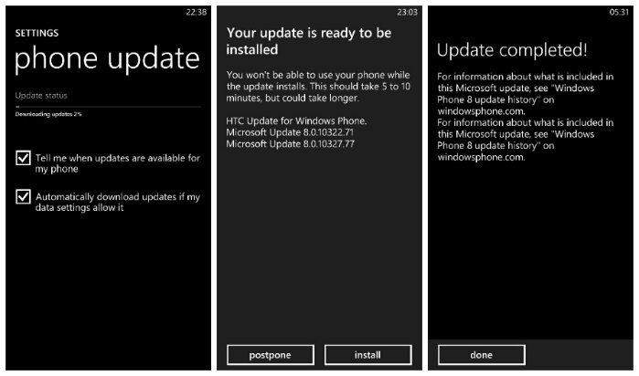GDR2 update is now available for some HTC 8X