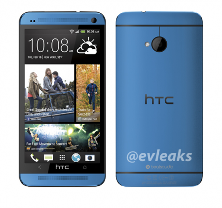 HTC One in Blue