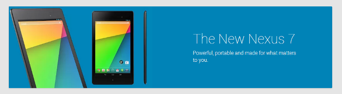 The new Nexus 7 is now available on the UK Play Store
