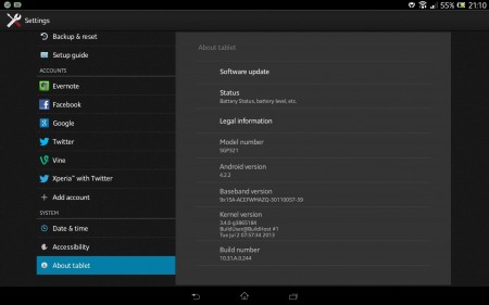 Sony Xperia Tablet Z LTE getting Android 4.2.2 update now