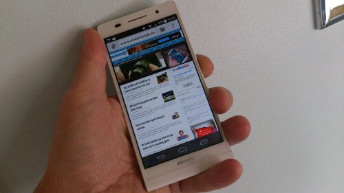 The Huawei Ascend P6 is already getting a bit cheaper