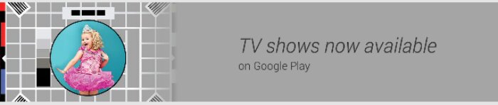 TV shows are now available on the Google Play Store