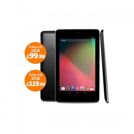 Cheap refurbished Nexus 7 tablets on Play.com