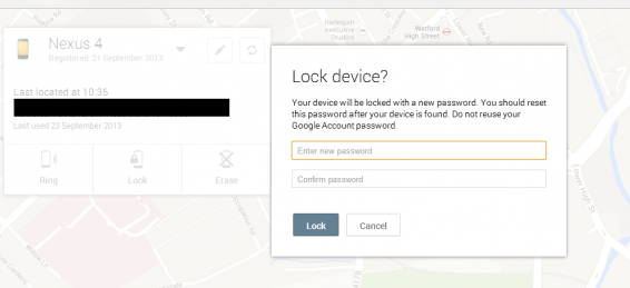 Android Device Manager gets Remote Lock Feature