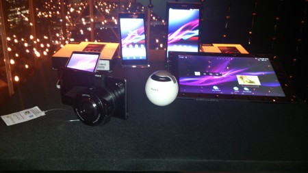 Sony Z1 launch event