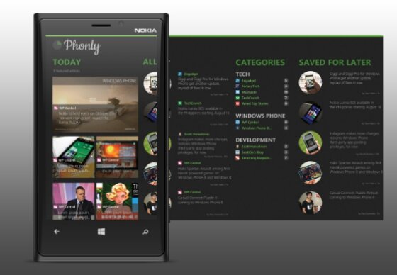 Phonly for Windows Phone is the answer to all of your Feedly needs