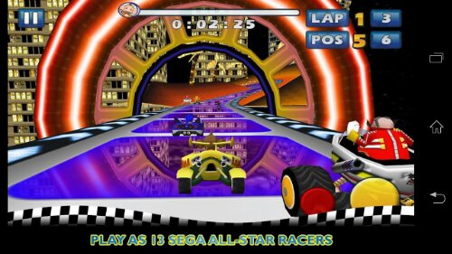 Sonic & Sega All Stars Racing now on Android