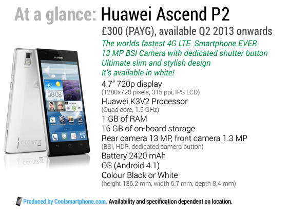 Huawei Ascend P2 Review