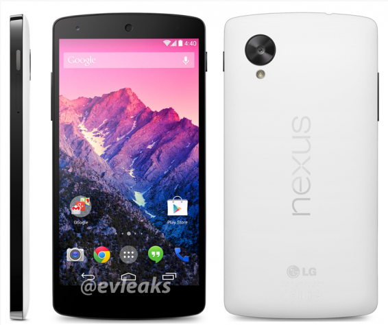 Nexus 5 due 1st November?