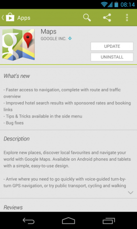 Google Maps Updated once more...