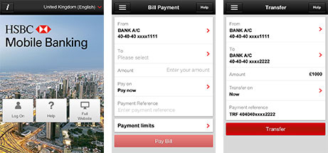 HSBC release mobile banking app