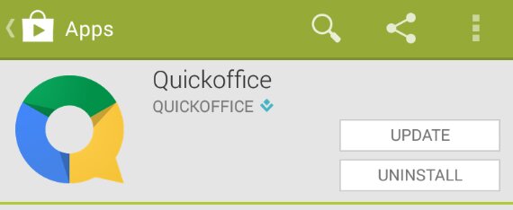 Quickoffice for Android gets an update adding better Drive integration