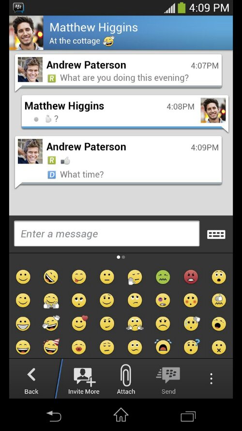 BBM arrives for Android and iPhone. World continues turning.