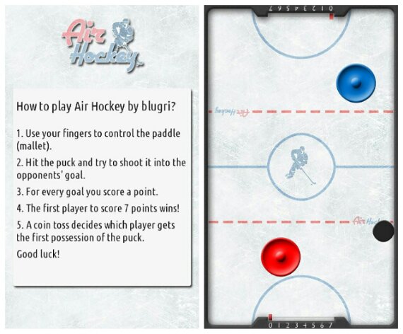 blugri releases “Air Hockey for Windows Phone