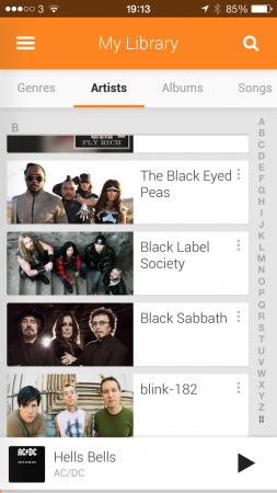 Google Play Music available for iOS