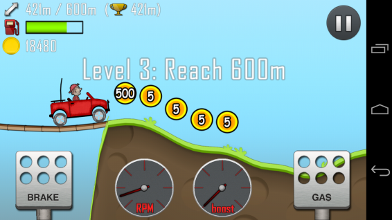 Hill Climb Racing   Android and iOS recommended app