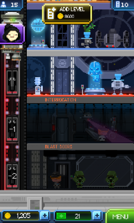Star Wars: Tiny Death Star game   8 bit construction