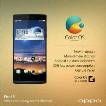 Oppo release the ColorOS ROM for the Find 5