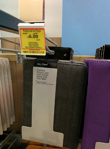 Tesco Finest tablet cases going cheap