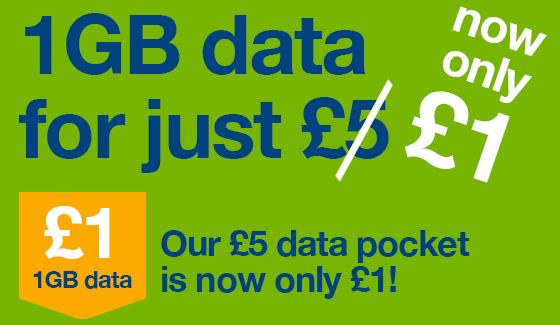 Vectone Mobile offering 1GB of data for.. £1!
