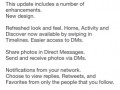 Twitter on iOS makes it to version 6