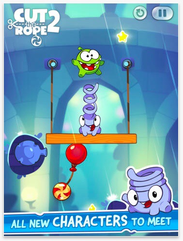 Cut The Rope 2 comes to iOS