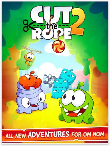 Cut The Rope 2 comes to iOS