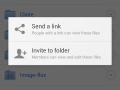 Dropbox updated. Now with folder sharing management