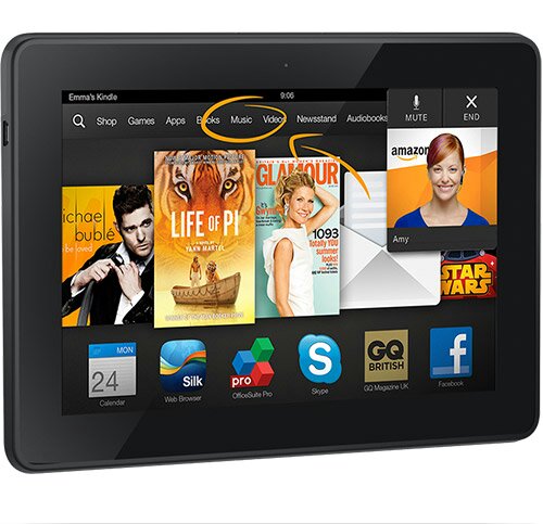 Kindle Fire HDX   £30 off today. Get a drone to deliver it.