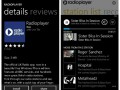 Radioplayer for Windows Phone offers a wide range of radio stations