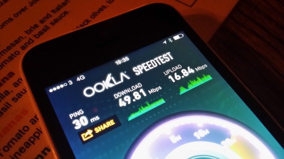 Hands on with Three 4G