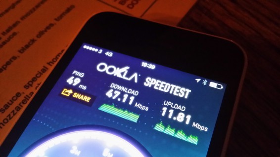 Hands on with Three 4G