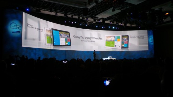 Samsung announce the Galaxy NotePRO and Galaxy TabPRO tablets