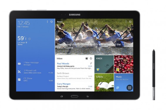 Samsung Galaxy Note Pro 12.2 up for pre order