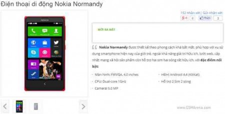 Nokia Normandy could this be the replacement for the Asha range?