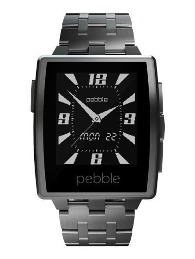 New Metal Pebble watch announced at CES 