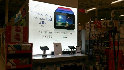 Tesco Hudl   Doing rather well actually