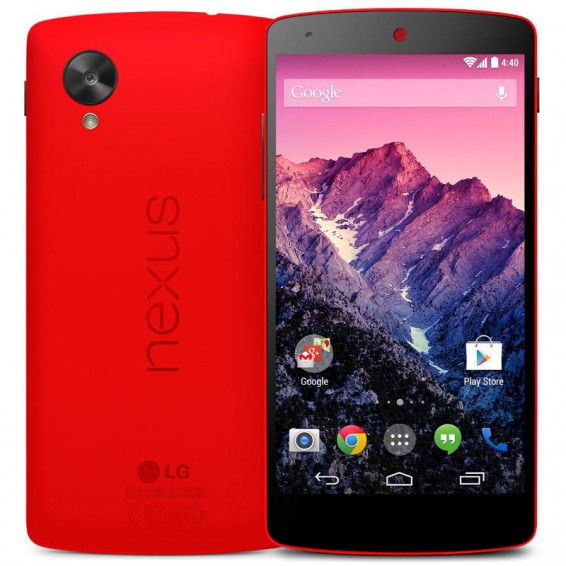 Red Nexus 5 now on sale via Google