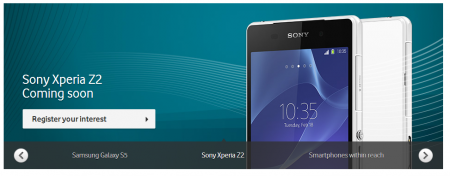 Sony Xperia Z2 and the Samsung Galaxy S5 are headed to Vodafone in the near future