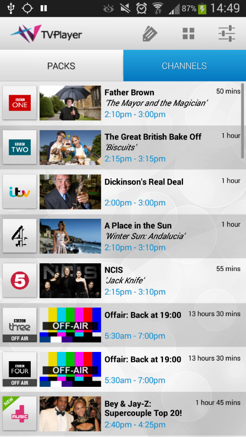 More ways to watch TV on your device
