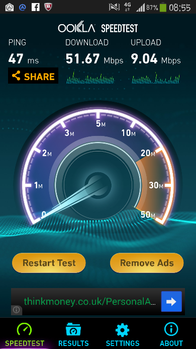 Three 4G arrives up Anley duck
