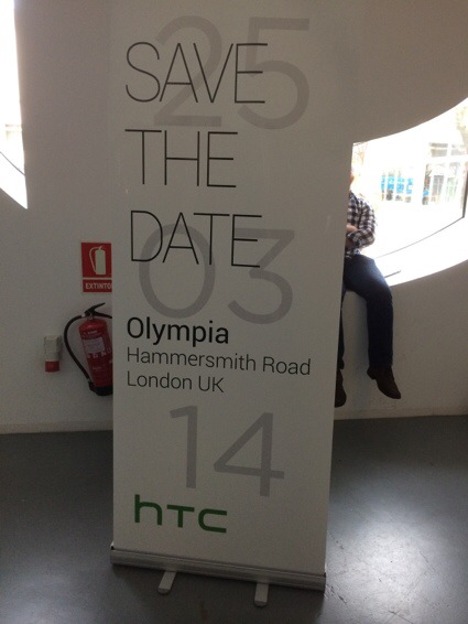 Follow us at HTC event in London