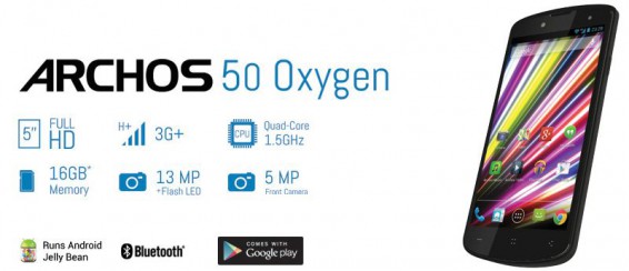 Archos 50 Oxygen Android phone   Initial impressions review
